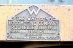 Warren & Saline River Whitcomb #73 builder's plate.